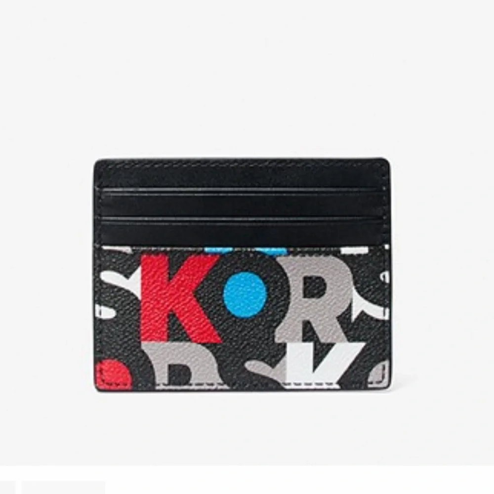 MICHAEL KORS MENS Cooper BLACK MLTI Graphic Logo Tall Card Case 
NWT
BLACK MULTI - Picture 2 of 16